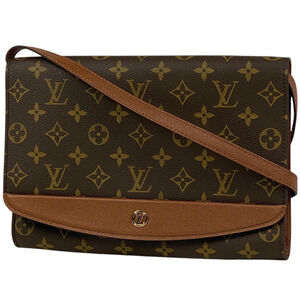 Louis Vuitton Bordeaux Red Crossbody Clutch Bag Shoulder Monogram Brown